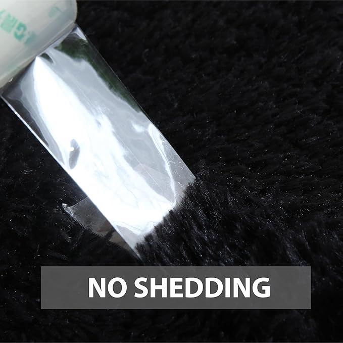 Shaggy Area Rug 10x14 for Living Room: Modern Indoor Shag Fuzzy Floor Carpet