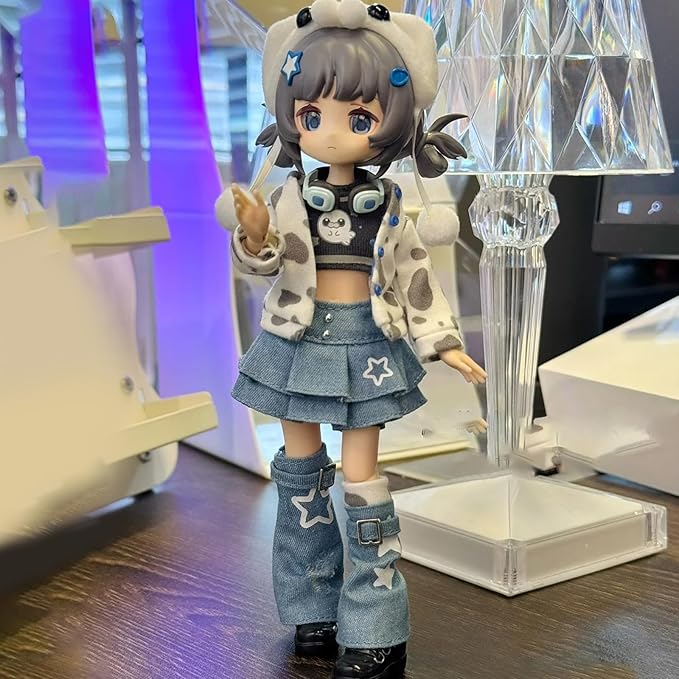 BEEMAI Electronic Pets Series 6-Box Set (Contains 6 Figures No Repeat), 1/12 BJD Blind Box Cute Figures Collectibles Birthday Gift