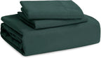 Bedsure Forest Green Duvet Cover King Size - 3 Pieces Prewashed Cotton-Like Extra Soft Bedding Set, Includes 1 Duvet Cover 104x90 Inches with Zipper Closure & 2 Pillow Shams, Comforter Not Included