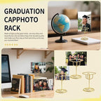 30 Pcs Picture Display,2 Inch Gold Photo Holders,Gold picture Holders for Tables,Table Number Holders，Party supplies for autumn harvest festivals, Halloween, Thanksgiving,Fall Decorations (Style 2)