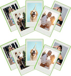 PATIKIL 2x3 Fridge Magnetic Frame, 10Pcs Mini Picture Frames Photo Frame Instant Film Small Picture Holder for Fujifilm Refrigerator, Green