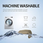 Easy-Going L Shape Sofa Slipcover - Reversible Sectional Couch Cover for Pets & Kids (Large, Beige/Beige)