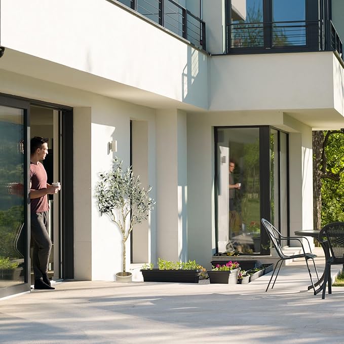 Artificial Olive Tree 5.4 ft Natural Olive Branches and Realistic Leaves for Modern Home Office Living Room Floor Decor 65 Inch