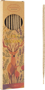 White Sage Incense Sticks – Handmade Natural Incense Sticks for Removing Negative Energy, Air Purification, Meditation, Spiritual Use and Stress Relief Gifts