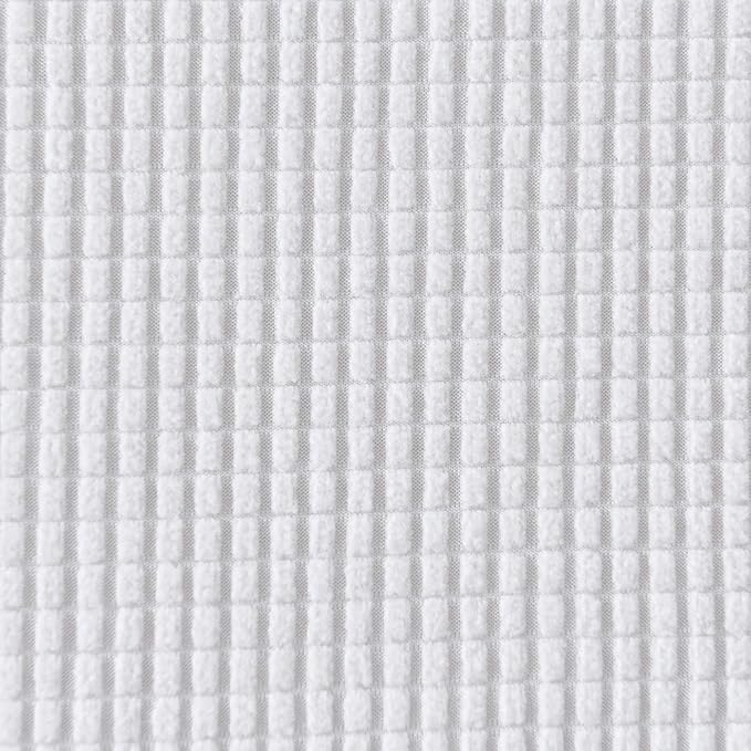 Easy-Going 8 Pieces Recliner Sofa Stretch Sofa Slipcover Sofa Cover Furniture Protector Couch Soft with Elastic Bottom Kids, Spandex Jacquard Fabric Small Checks Snow White