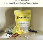Fresh Wave Lemon Odor Eliminating & Deodorizing Packs | Bag of 6 & Fresh Pod Case | Safer Odor Relief for Small Spaces | Natural Plant-Based Odor Eliminator | Odor Absorbers for Home