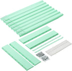 Land Guard 8x4x2ft Galvanized Raised Garden Bed, Planter Boxes Outdoor, Raised Garden Beds Outdoor for Vegetables, Flowers, Herbs, 479 Gallons, Lime Green…