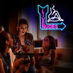 Lady Neon Signs for Wall Decor LED Neon Sign for Room Neon Light Sign for Wall Decor Birthday Party USB Powered