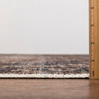 Keen Home Design 4x6 Rug - Machine Washable Area Rug with Non-Slip Backing, Ideal for Living Room, Dining Room, Bedroom - Vintage, Easy Clean, Durable, Low Pile Rug - (4' x 6')