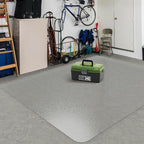 Clear Plastic Area Mat for Under Dining Table, 6'×9' Large No Slip Waterproof Vinyl Area Rug for Home, Anti-Spill Hard Floor Protector Cover for Living Room, Easy Clean Floor Mat