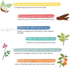 Folkulture Incense Sticks | Set of 6 (120 Organic Insence-Sticks) for Positive Aura with 45 Mins Burn Time | Non Toxic Coconut Mango, Aqua, Green Tea, Rose Geranium, Orange Blossom Inscents-Sticks