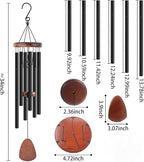 Daughter gift from mom on her Wedding Day/Daughter wedding Gift from Mother, Bride Gift from Mother Wedding Wind Chime