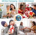 Stained Glass Turtle Suncatcher Window Hanging - Handmade Sea Turtle Suncatchers for Windows with Hooks - Sea Glass Wall Art Home Decor Outdoor Garden Sun Catcher - Birthday Gifts for Mom Grandma