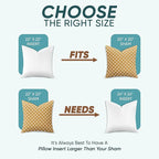 Pillowflex Synthetic Down Pillow Insert - 22x22 Down Alternative, Ultra Soft Large Square Throw Pillow, Couch Sham, Bed Sleeping - 1 Decorative Accent Form