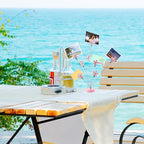 8-Branch Photo Tree Holder for Pictures, Gift Card Tree Holder to Hold Gift Cards, Picture Tree with 8 Clips for Memo Paper Desk Stand, Photo Display, Office Decor, Home Decor(Cherry Blossoms)