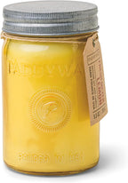 Paddywax Scented Candles Relish Collection Soy Wax Artisan Candle in Glass Jar with Lid, 9.5-Ounce, Fresh Meyer Lemon