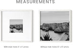 HAUS AND HUES White Square Frame Set of 1-10x10