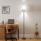 SUNMORY Floor Lamps for Living Room/Bedroom/Office, Standing Lamp with LED Bulb, 3 Color Temperature Tall Lamp, Suitable for Modern/Boho/Farmhouse and Other Home Decor Styles