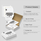 SIGNWIN Framed Mid-Century Modern 1960s Vintage Nordic Polygons Wall Art, Set of 4 Abstract Geometric Wall Decor Prints, Nature Wilderness Wall Décor for Living Room, Bedroom - 8"x10" White