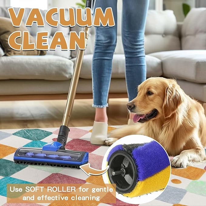 jinchan Area Rug 3x5 Kids Washable Indoor Floor Cover Non-Slip Modern Soft Rug Elementary School Classroom Colorful Diamond Carpet for Nursery Playroom Daycare Bedroom Living Room Confetti on Cream