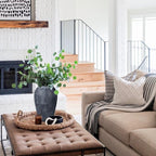 Handmade Flower Vase, 9.6" Tall Terracotta Vase, Vintage Ceramic vase, Rustic Antique Vase Décor, Wide Mouth, Matte Finish for Home Office Resto Café Décor