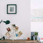 8-Branch Family Tree Picture Frame Holder, Card Photo Clips Holder Desk Stand for Memo Paper Note Photo Christmas Wedding Card Display (White Snowflake)