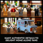 LEGO Ideas Home Alone McCallisters' House Building Set for Adults - Collectible Movie Model Kit for Office or Bookshelf Decor - Gift for Christmas - W/ 5 Minifigures - 21330