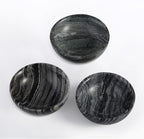 Koville Natural Marble Incense Holder, Incense Holders for Sticks, Sturdy Incense Burner Ash Catcher, Ideal for Meditation, Relaxing, Easy to Clean(Wooden Black)