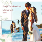 Handepo 12 Pcs Acrylic Picture Frame Bulk Clear Acrylic Photo Frame Magnetic Desktop Display Double Sided 20 mm Thickness Freestanding for Bedroom Living Room Home Office(4 x 6)