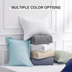 Love's cabin California King Size Quilt Bedding Set Light Blue Bedspread - Cal King Summer Lightweight Bedspread Comforter - Wave Pattern Coverlet for All Season - 3 Pieces (1 Quilt, 2 Pillow Shams)