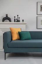 Decorative Pillow Covers 12x20 Green: 2 Pack Cozy Soft Velvet Rectangular Throw Pillow Cases for Farmhouse Home Decor