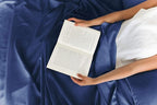 Full Sheets Set 6 Piece - Includes 4 Pillowcases - Bed Sheets Full Size - Soft Hotel Luxury Bedding - Cooling, Comfy, Cozy & Breathable - 1 Flat & 1 Fitted & 4 Pillowcases w/ Deep Pockets - Navy Blue