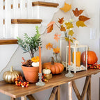 Glass Candlestick Holder,Striped Taper Candle Holders,Set of 6 Candle Stand for Table Centerpieces, Home Decor,Weddings,Festival and Parties (Clear Stripe Pattern)