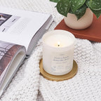 Literie NJ Inspired Scented Candle: I Have a House Down The Shore - Sunscreen & Saltwater Scented, 9oz, 50 Hour Burn, Vegan Soy & Coconut Blend Candle for Home Decor, Gift for Women & Men