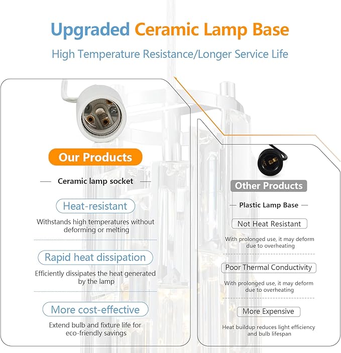 LMQNINE Chrome Pendant Lights Kitchen Island Modern Pendant Light, Crystal Pendant Light Fixture Mini Pendant Light, Pendant Lighting for Kitchen Island Bedroom (Chrome 1-Pack)