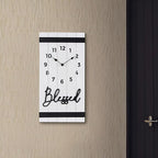 Young's Inc Wood Sand Piper Wall Clock - Wall Clocks for Living Room Decor - Functional and Decorative Beach, Lake, and Farmhouse Wall Clock - 23" W x 23" H