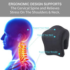 BALAPET Memory Neck Support for Office Chair, Headrest Pillow for Neck Pressure Relief Improved Posture for Working Chair, Car, Sofa, Plane and Travel