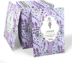 Lavender & Wood Scented Sachets - 12 Pack, Long-Lasting Home Fragrance Sachet Bags, Large Fresh-Scented Packets, Sachets for Drawers and Closets