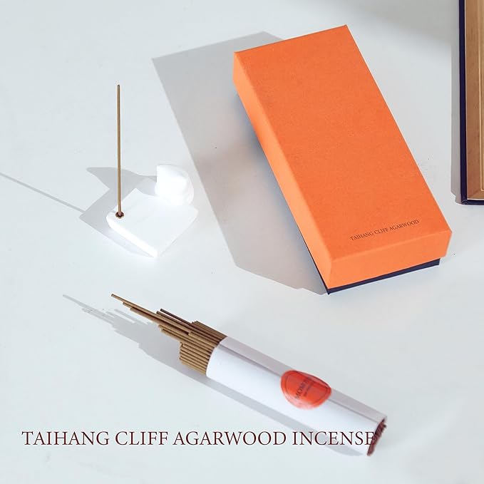 Taihang Cliff Agarwood Incense Sticks – 120 Natural Incense Sticks for Meditation and Spiritual Use