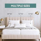 14x36 Pillow Insert Set of 2, Long Lumbar Pillow Insert for Bed Down Alternative Pillow, Rectangle Body Sleeping Pillow, Lumbar, Back Integrated Decorative Pillow Form