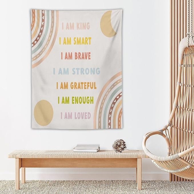 ICMOLYYENLO Boho Plant Aesthetic Tapestry, Abstract Medieval Arch Sun Home Aesthetic Wall Hanging For Bedroom Living Room Dormitory Tapestry 30x40 Inches