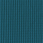 Easy-Going Recliner Stretch Sofa Slipcover Sofa Cover 4-Pieces Furniture Protector Couch Soft with Elastic Bottom Spandex Jacquard Fabric Small Checks(Recliner,Peacock Blue,Large)