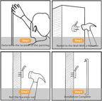 Framed Jesus Christ Wall Art Canvas Jesus and Lamb of God Christian Painting Prints Biblical Wall Decor Religious Room Decor for Church Prayer Room Christian Schools Hospitals 16" x 24"