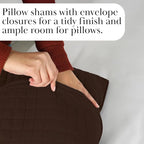 Southshore Fine Living, Inc. Twin XL Bedspread Quilt Set, Dorm Room Bedding Essentials, Stain Resistant, Machine Washable Bed Spread, XL/Twin Brown Comforter Set w/Pillow Sham, Chocolate Brown