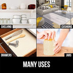 Non Slip Area Rug Pad Gripper - 2x3 Strong Grip Carpet pad for Area Rugs and Hardwood Floors, Provides Protection and Cushion