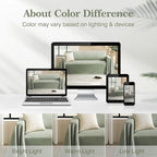 Couch Cover for Dogs Sectional Sofa Covers Washable for 2 Cushion Couch, Chenille Couch Cover Blanket, Sectional Sofa Slipcovers, Multi-Use Furniture Protector for Kids, Pets, 71" X134", Sagegreen