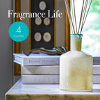 LAFCO New York Reed Diffuser Refill, French Lilac - 8.4 oz - Up to 4-Month Fragrance Life - Includes Natural Wood Reeds - Free of Dyes & Propellants - Made in The USA