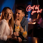 But Did You Die Neon Sign Led Neon Lights Neon Signs for Wall Decor Light Up Sign for Birthday Party Club Gift