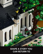 Nifeliz Church Building Set for Adults, Vintage Countryside Building Model Toy with Detailed Interior, Ideal for Display and Home Decor Gift (3,116 PCS, NF10310)