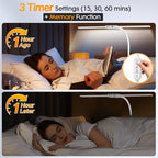 Syrinx LED Desk Lamp, Double Head Gooseneck Desk Lamps for Home Office with Gesture Switch & Wired Control, 12W Bright Modern Desk Light Eye-Caring Office Desk Lamp with Clamp for Crafting Reading